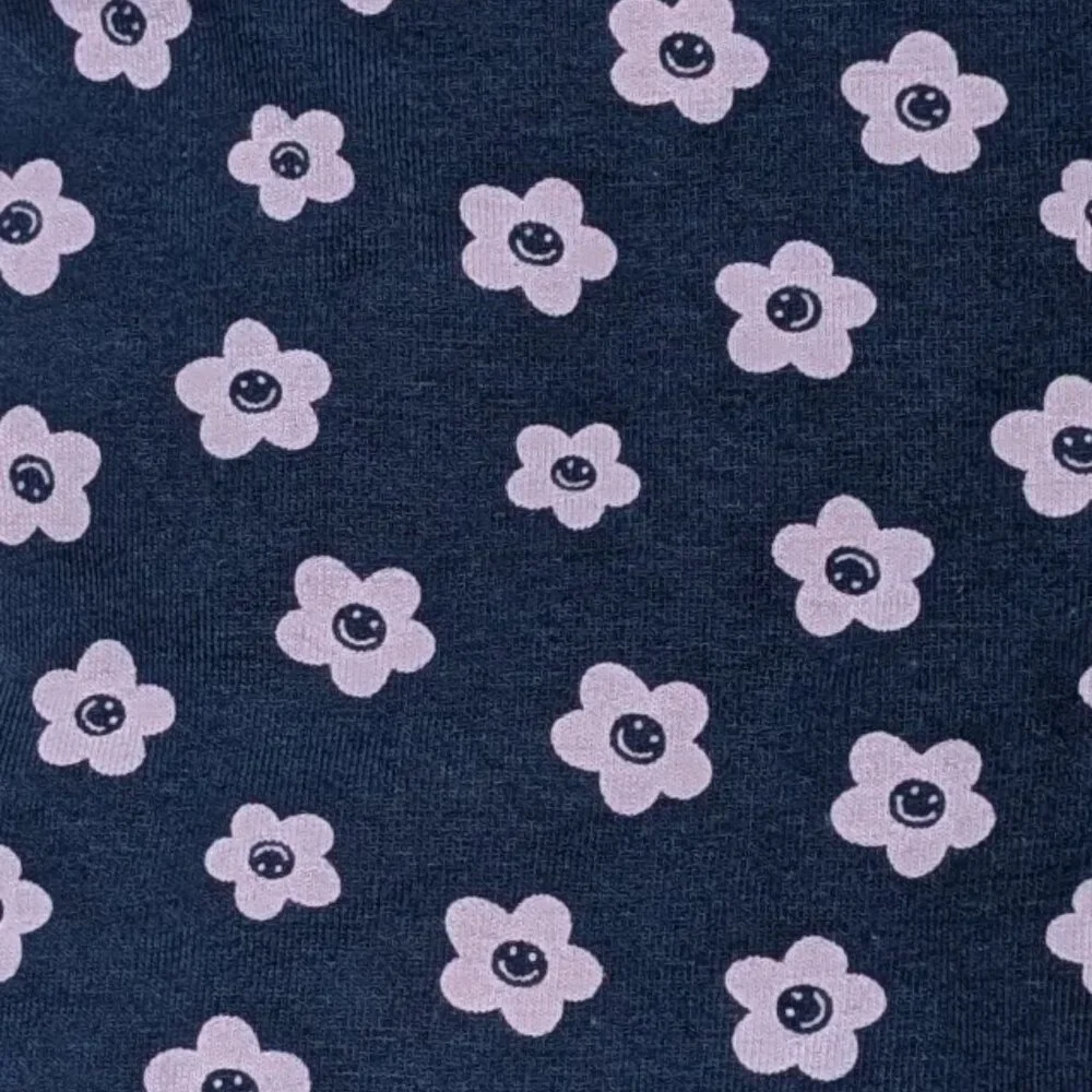 Little Trends Girls Whimsical Shorts for Bright Young Minds NWT Navy Blue floral